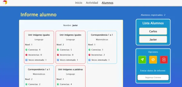 Aplicación educativa Instituto Down (2024) - Imagen 5