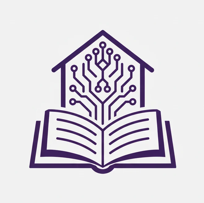 Ilustración representando el estudio autodidacta y aprendizaje continuo
